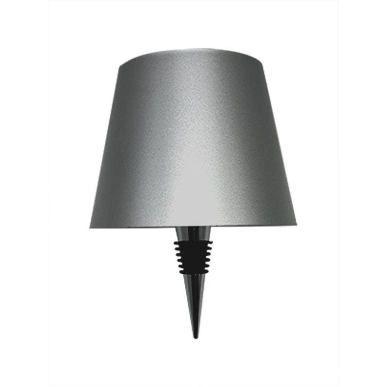 Red Wine Bottle Table Lamp – Creative Glass Accent Light with 3-Level Dimmer