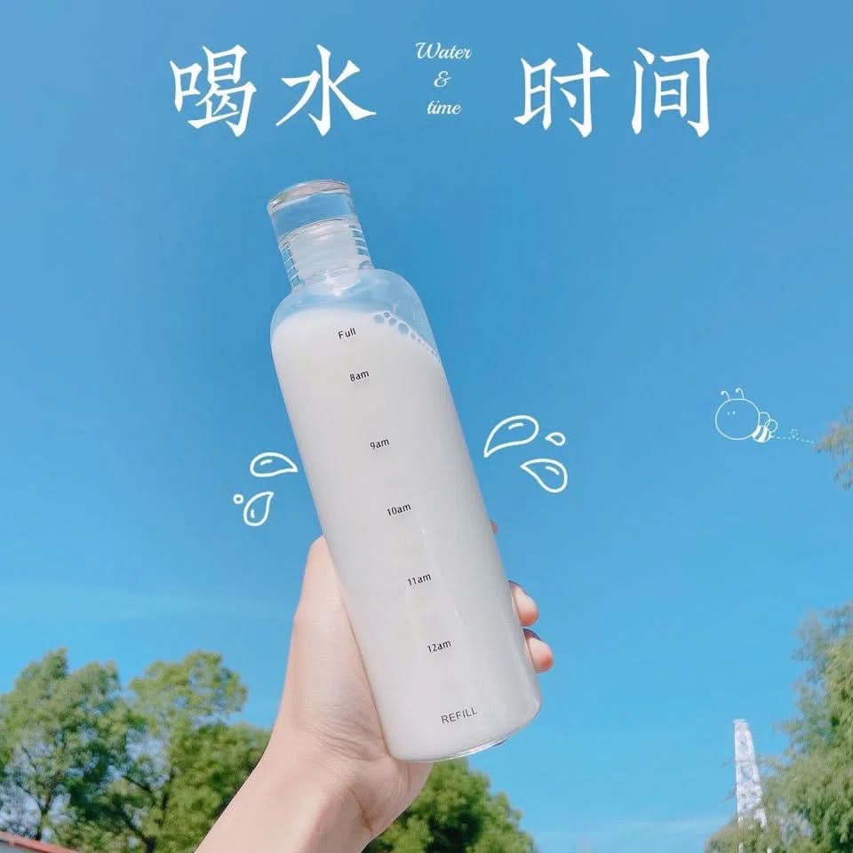 Transparent Water Bottle – Leak-Proof, Stylish & Travel-Friendly