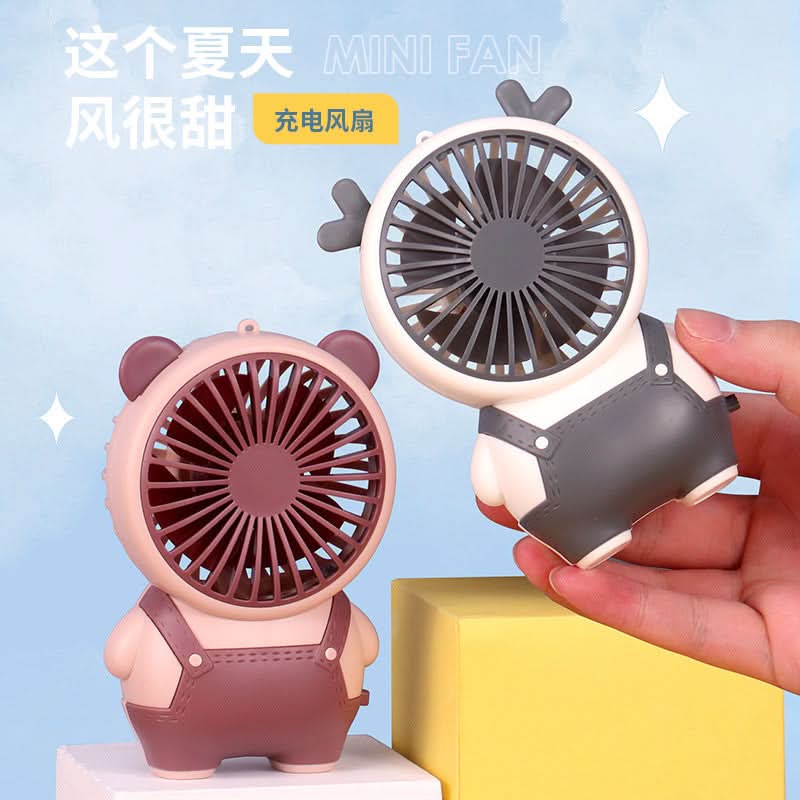USB Rechargeable Mini Handheld Fan – Portable Electric Cooling Fan