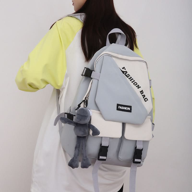 Korean-Style Trendy Fashion Backpack – For Teens & Travel