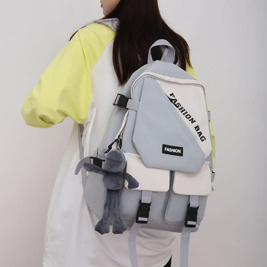 Korean-Style Trendy Fashion Backpack – For Teens & Travel