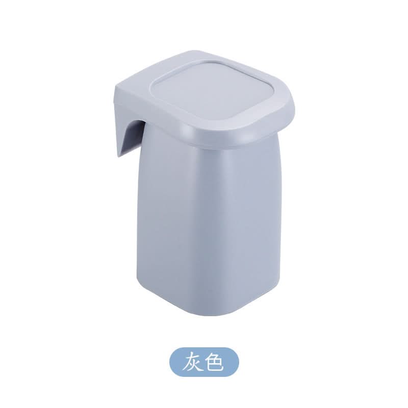Wall-Mounted Mouthwash Cup – Toothbrush Rinse Cup for Bathroom Storage