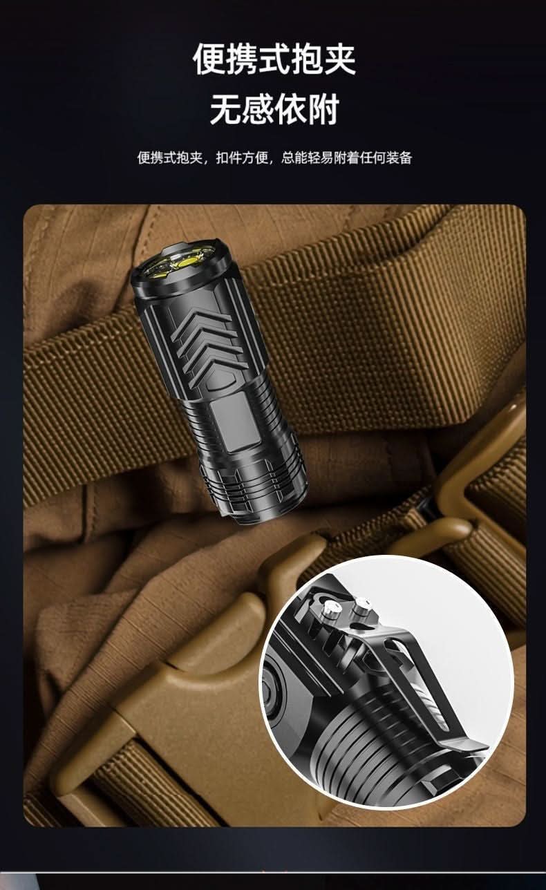 Portable Multi-Function LED Flashlight – Strong Light
