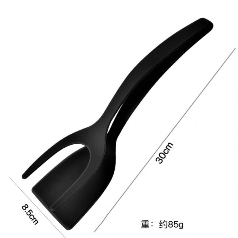 2-in-1 Nylon Spatula and Food Tongs
