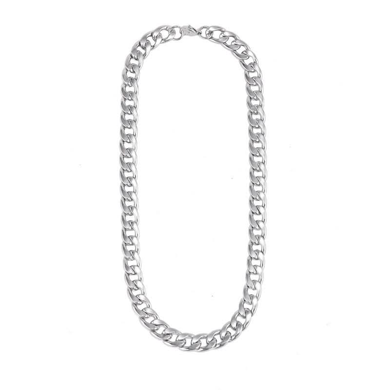 Men’s Trendy Cuban Chain Necklace – Hip-Hop Punk Pendant