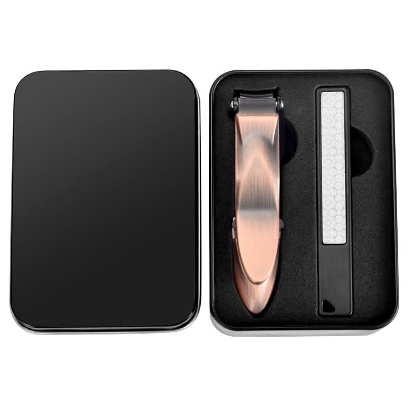 Anti-Splash Nail Clippers – Stainless Steel Manicure Tool