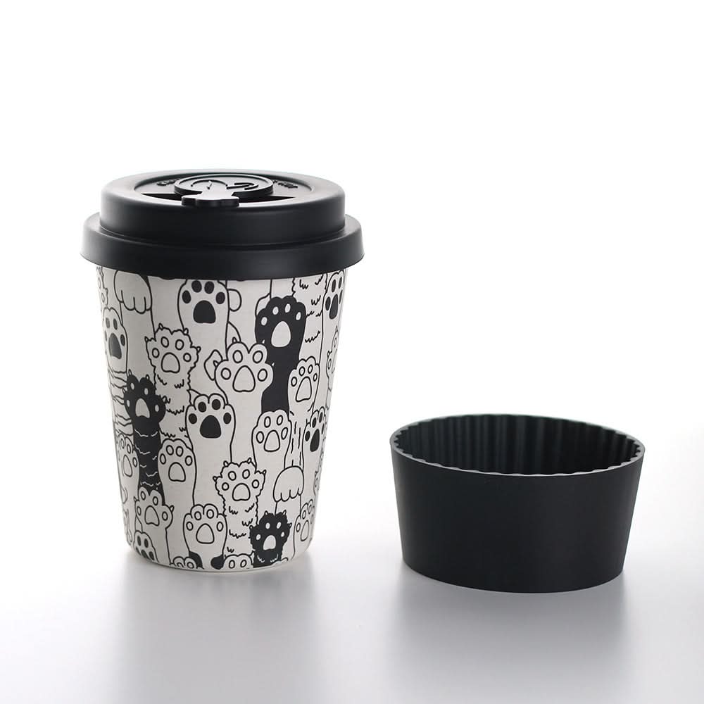 Coffee Cup with Lid – Eco-Friendly Travel Mug for Outdoor Use (350ml)