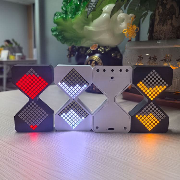 Luminous Electronic Hourglass Timer – Gravity Sensor Desk Timer for Kids & Students