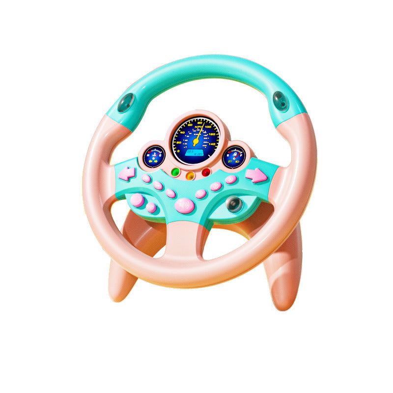 Interactive Baby Steering Wheel Toy with Lights & Sounds – Educational Car Simulator