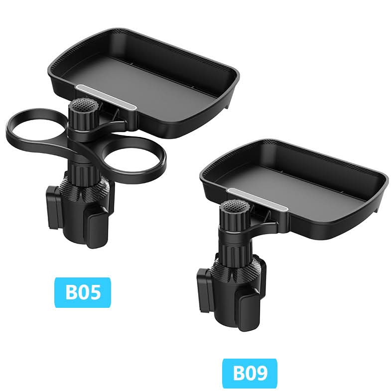 Car Tray and Phone Holder – Multifunctional In-Car Food, Cup Storage Plate, 3kg Capacity