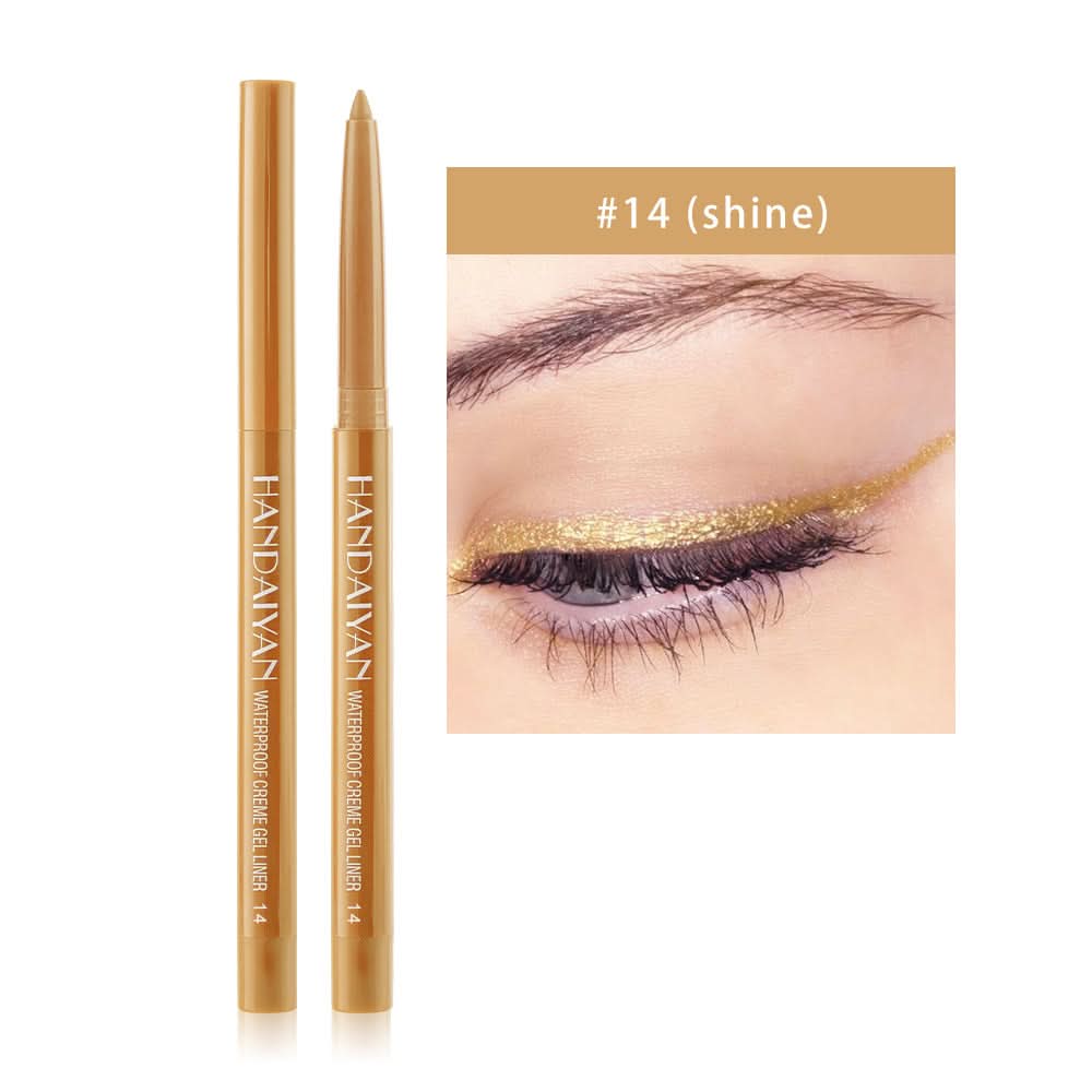 HANDAIYAN Waterproof Eyeliner Gel Pencil – Smudge-Proof Cream Gel Eyeliner