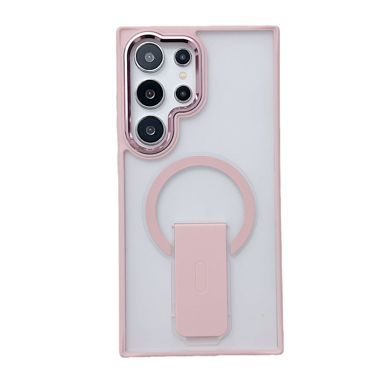 Magnetic Stand Case for Samsung S25 Series – Frosted Anti-Fall