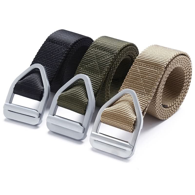 Men’s Military-Style Tactical Nylon Belt – Work & Casual Wear