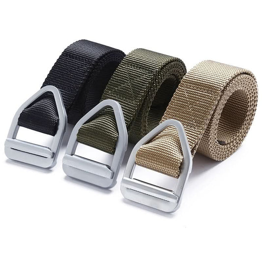 Men’s Military-Style Tactical Nylon Belt – Work & Casual Wear