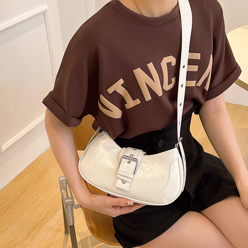 Women’s Baguette Shoulder Bag – Urban Simple Underarm Crossbody