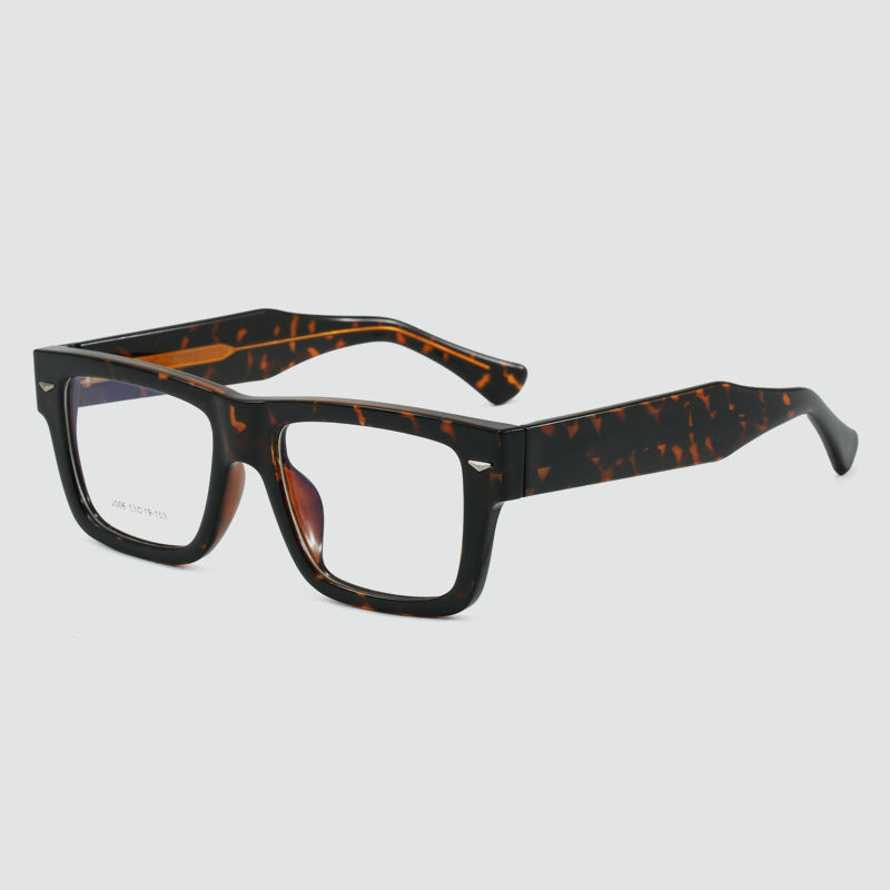 Ultra-Light Square Frame Sunglasses – Matte Black, Unisex Designer Style