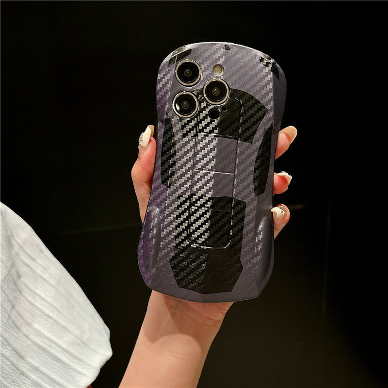 Luxury Sports Car Design iPhone 16 Pro Max Case – Shockproof, Soft TPU Cover for Apple