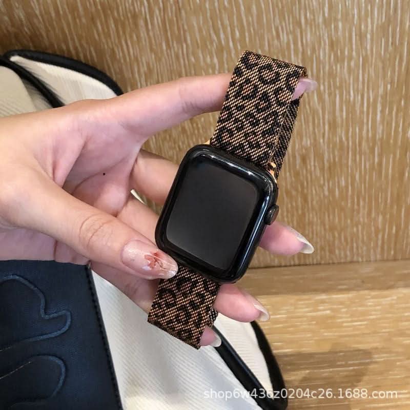 Classic Loop Apple Watch Band – Magnetic Metal Strap for 38mm-49mm Models (Only strap)