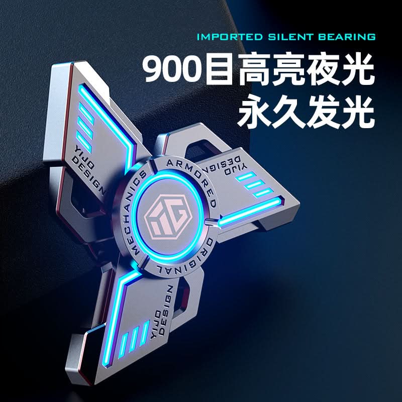 Luminous Fingertip Gyroscope – LED Fidget Spinner Toy