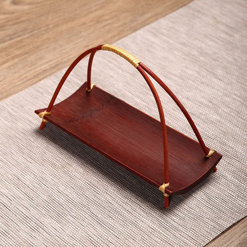 Handmade Bamboo Dessert Tray