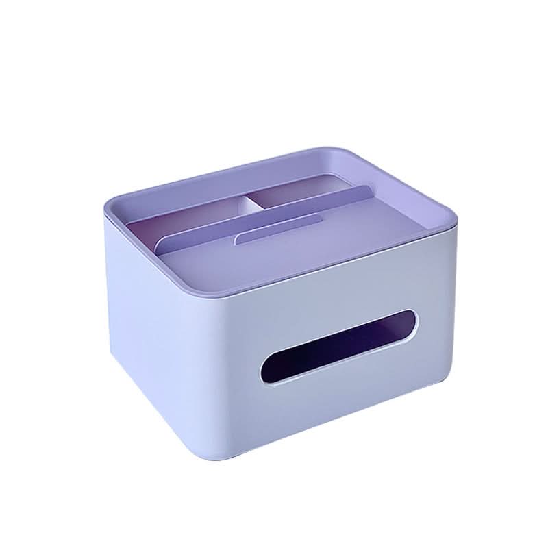 Modern Tissue Box with Remote Control Storage – Multi-Purpose