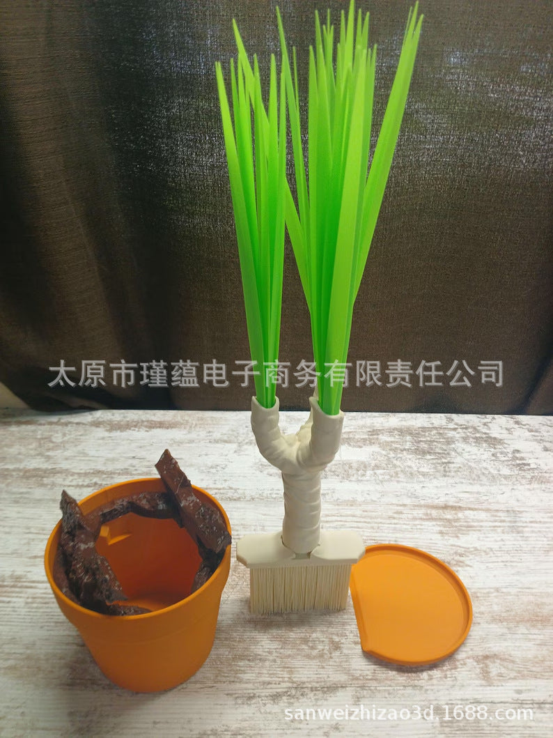 Artificial Dragon Tree Plant Decor – Dust-Free Potted Greenery for Home & Living Room