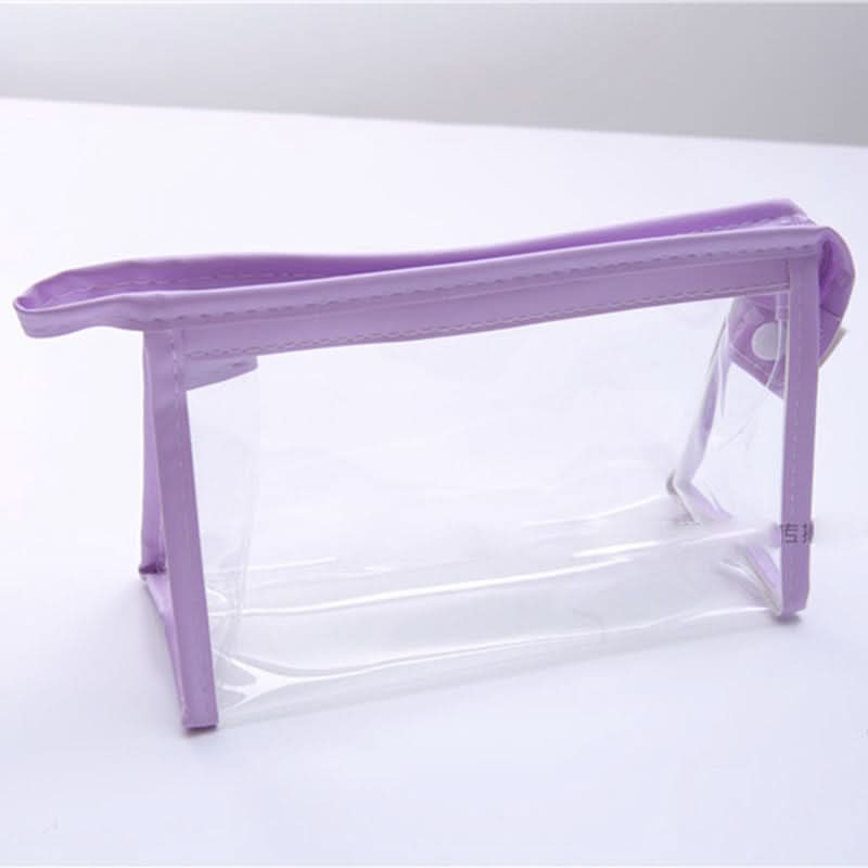 Large Capacity Transparent Stationery Pencil Bag