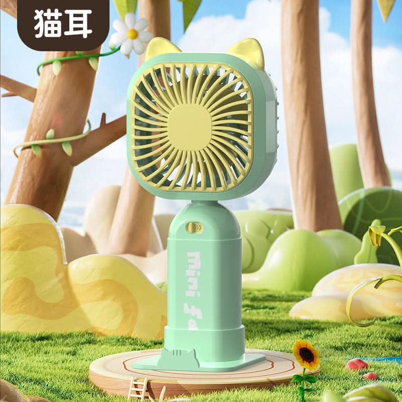 Mini USB Rechargeable Handheld Fan – Portable Desktop Cooling Gadget