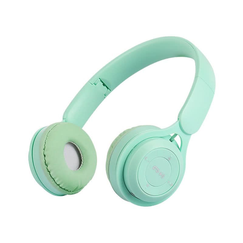Macaron Y-08 Wireless Bluetooth Headset - Foldable, Heavy Bass