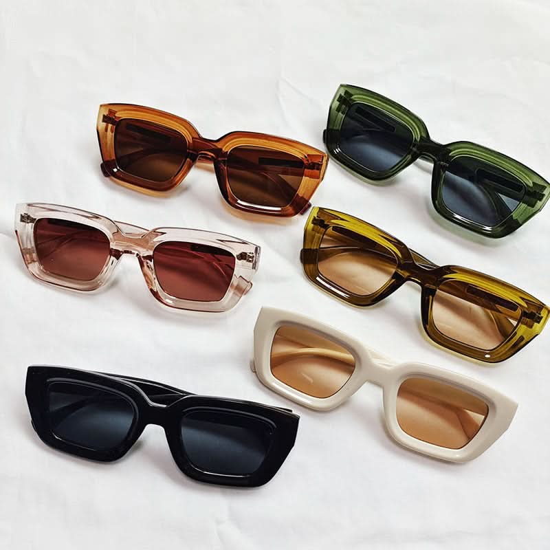 Women’s Cat Eye Sunglasses – Trendy Fashion Full-Frame Shades