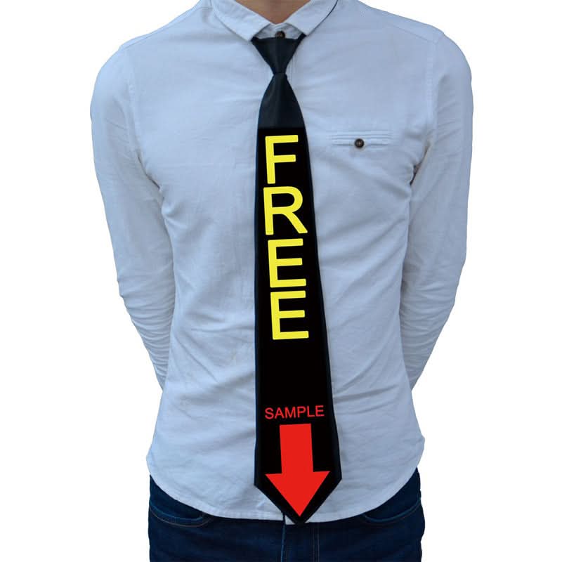 Voice-Activated LED Halloween Party Tie
