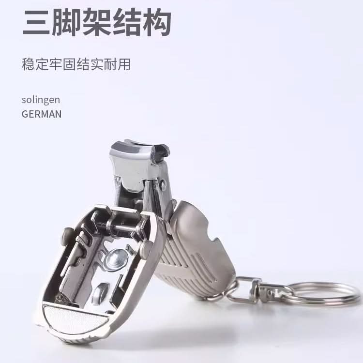 Mini Folding Nail Clipper Set – Stainless Steel Portable Manicure Tool