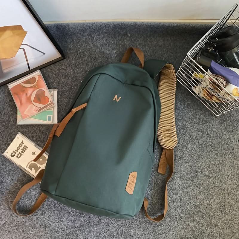 Trendy Korean-Style Backpack – Large-Capacity School Bag for Men & Women