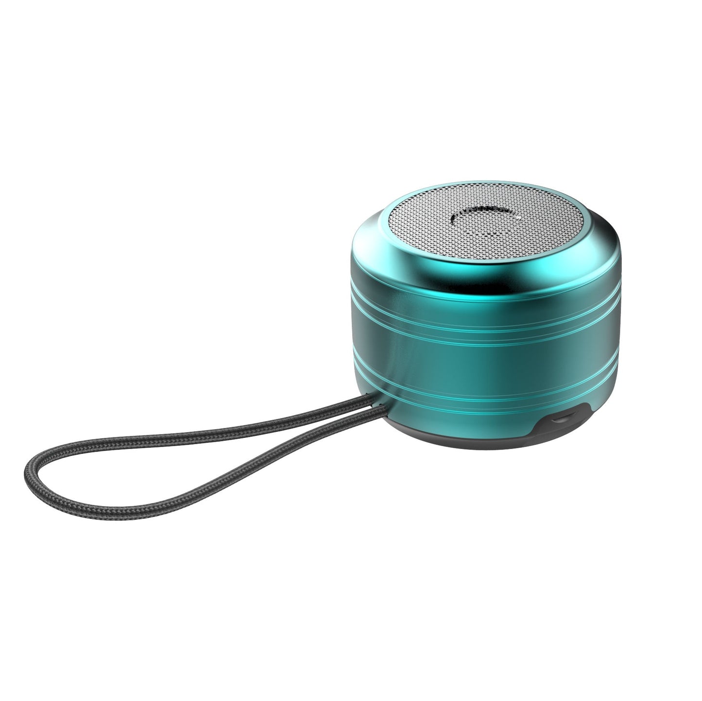 Bluetooth 5.0 Mini Speaker – Heavy Bass Portable Metal Speaker with Noise Reduction