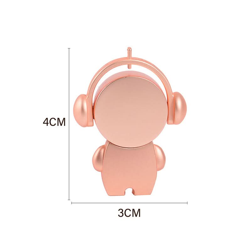 Creative Musical Doll Metal USB Flash Drive