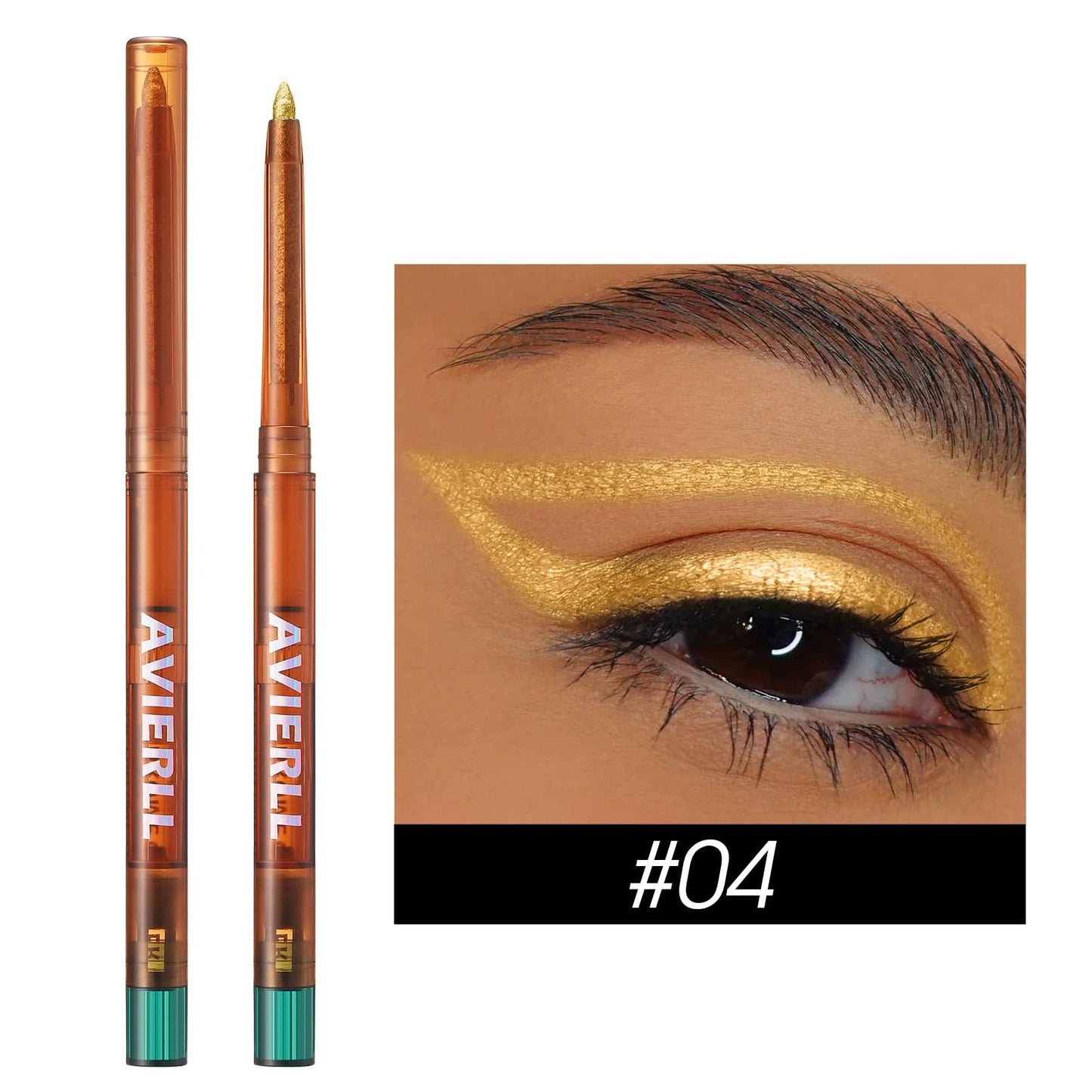 AVIERLL Chameleon Gel Eyeliner – Metallic, Color-Changing, Long-Lasting & Waterproof