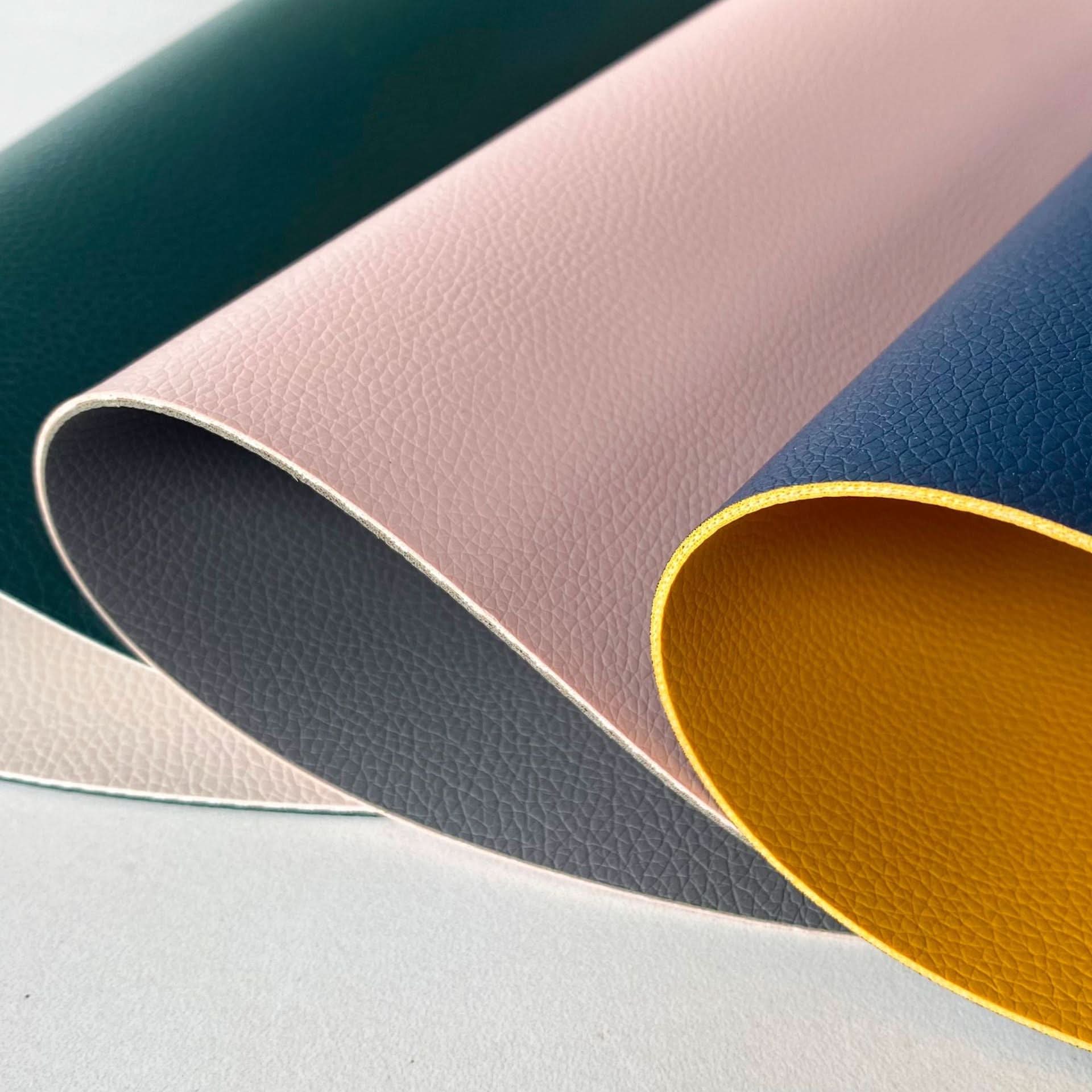Double-Sided Lychee Leather Waterproof Placemat