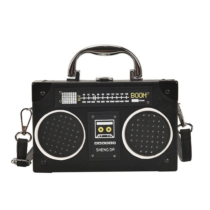 Retro Radio Shoulder Bag for Women