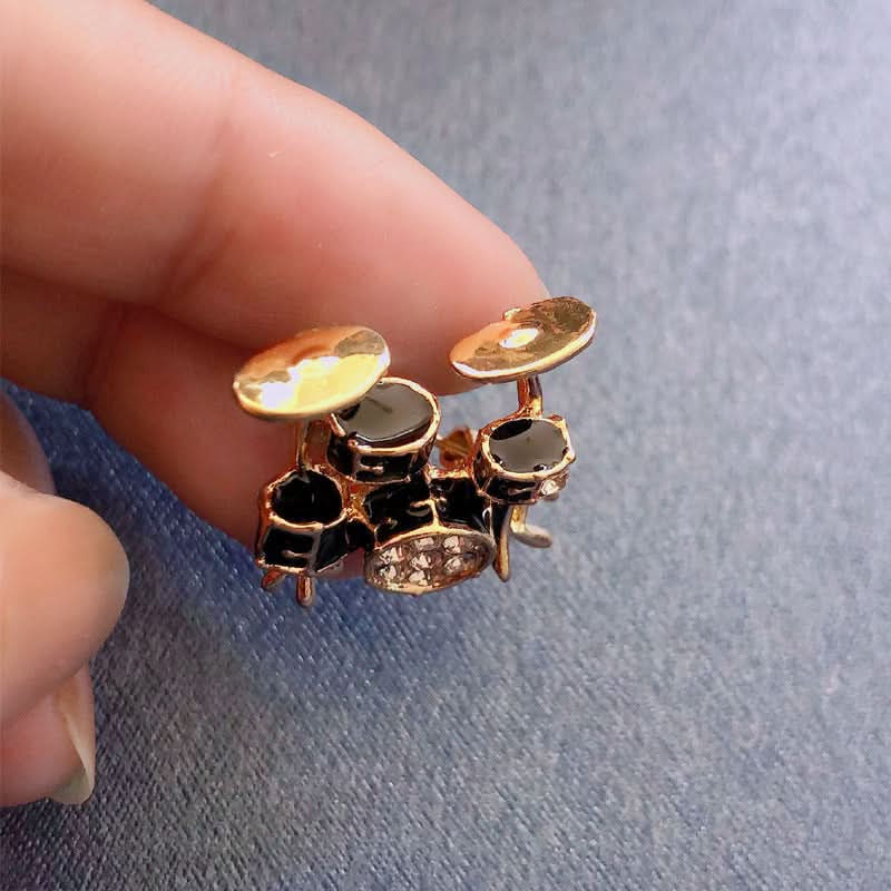 Vintage Alloy Rhinestone Brooch – For Jackets, Bags & Suits