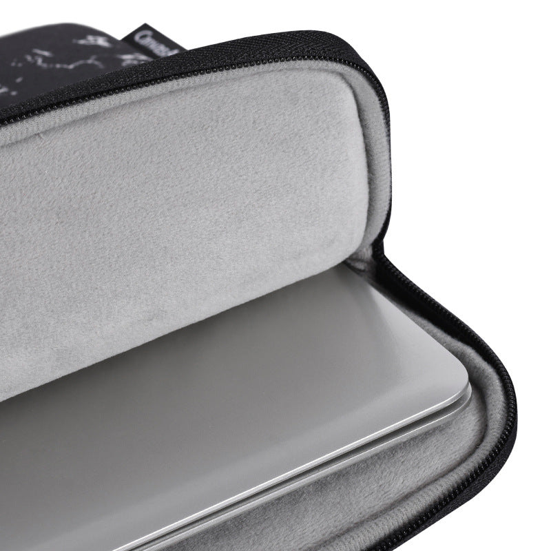 Marble Laptop Sleeve – Waterproof, Shock-Resistant Case With Additional Compartments for Lenovo & More