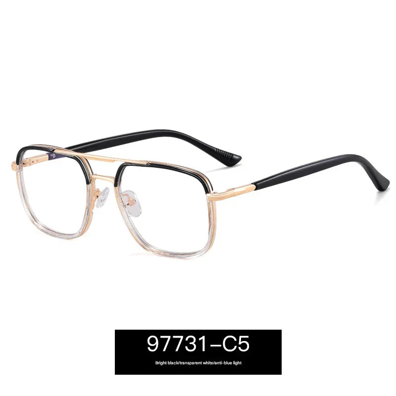 Men’s TR90 Anti-Blue Light Glasses Frame – Lightweight Fashion Eyewear