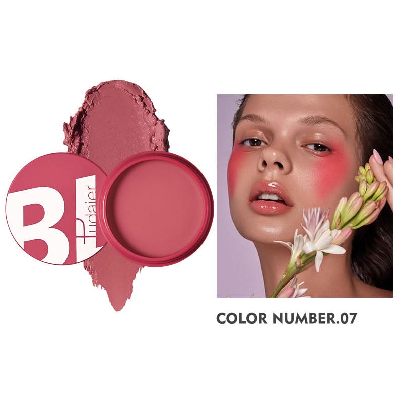 Pudaier Matte Blush Stick – Creamy, Blend Able Rouge for a Natural Flush