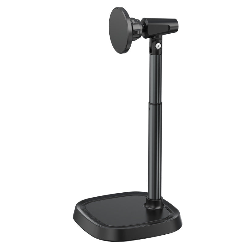 Magnetic Phone Stand for iPhone 13/14/15 – Telescopic Desktop Holder for Live Streaming & Video Calls