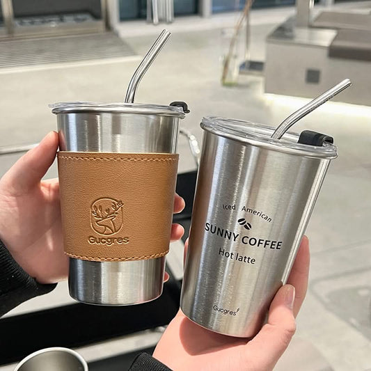 Portable Stainless Steel Coffee Travel Cup