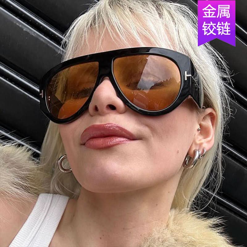 T-Shaped Aviator Sunglasses – Trendy Women’s Style