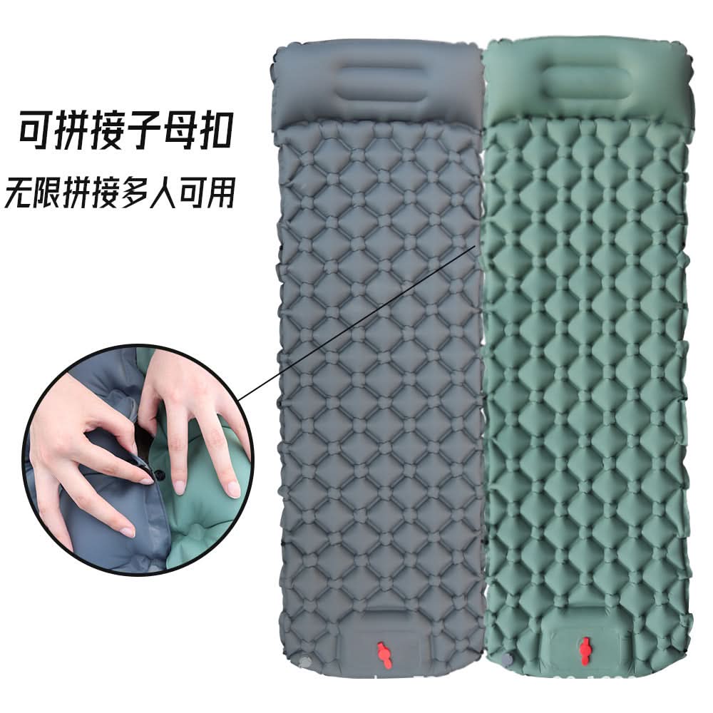 Ultralight Inflatable Camping Sleeping Pad, Single