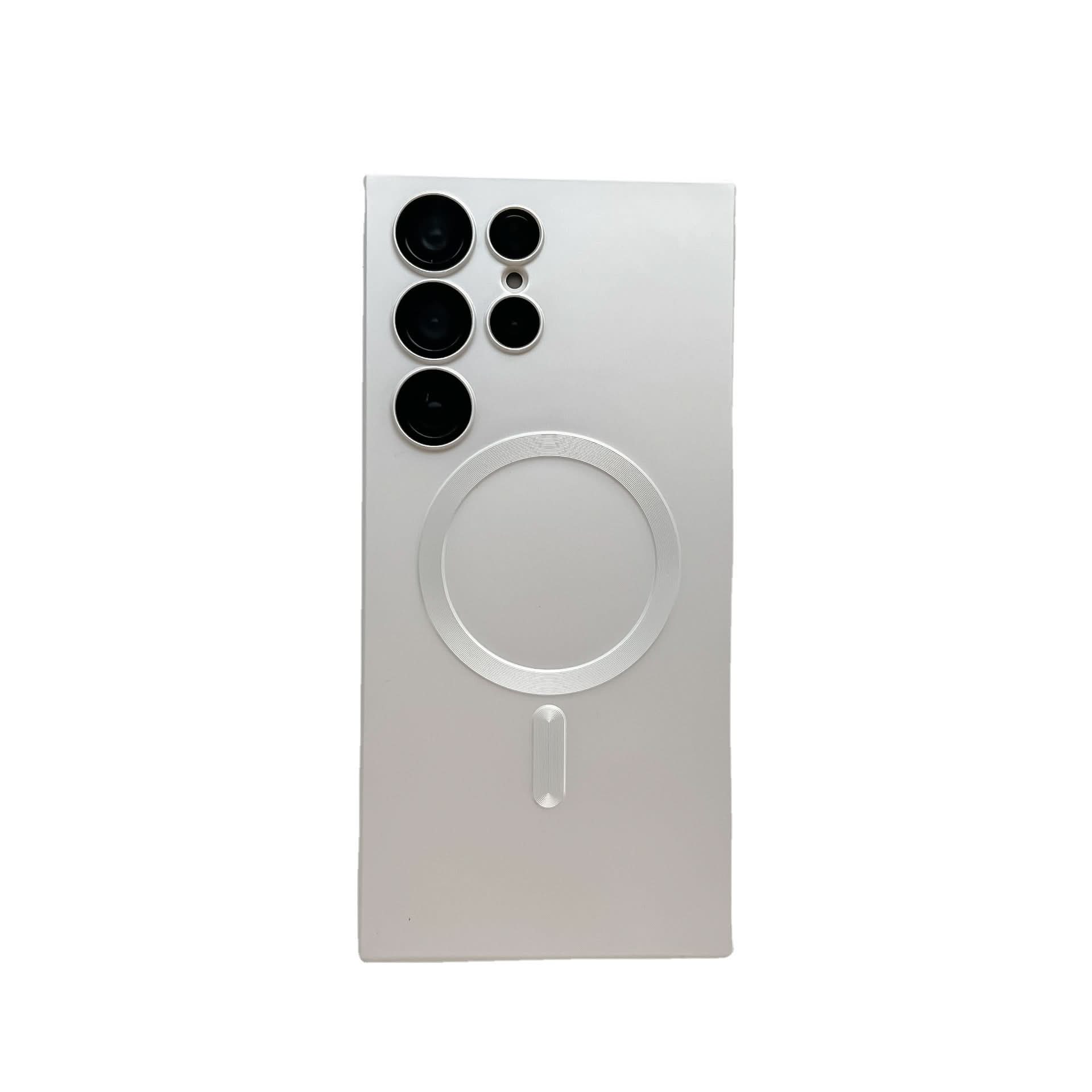 Magnetic Liquid Metal Case for Samsung Galaxy S25 Series – Wireless Charging