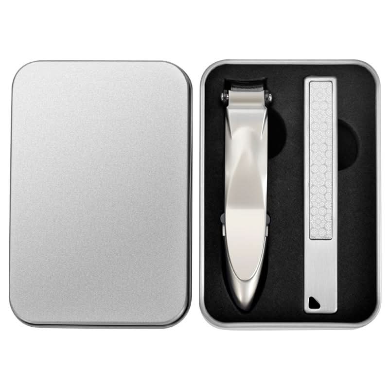 Anti-Splash Nail Clippers – Stainless Steel Manicure Tool