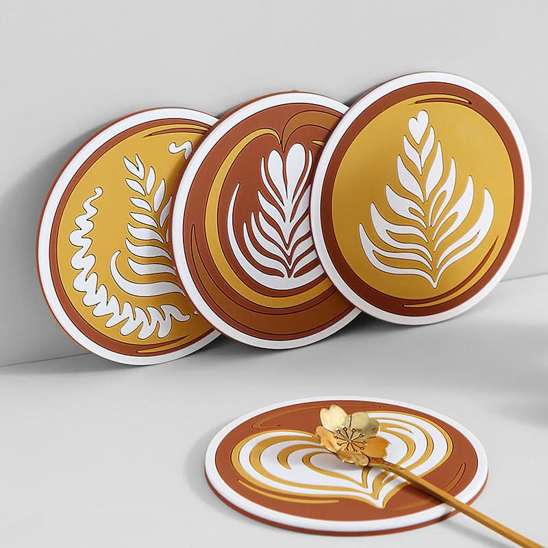 Coffee Coasters – Heat-Resistant, Non-Slip Drink Mats for Tea & Coffee Cups