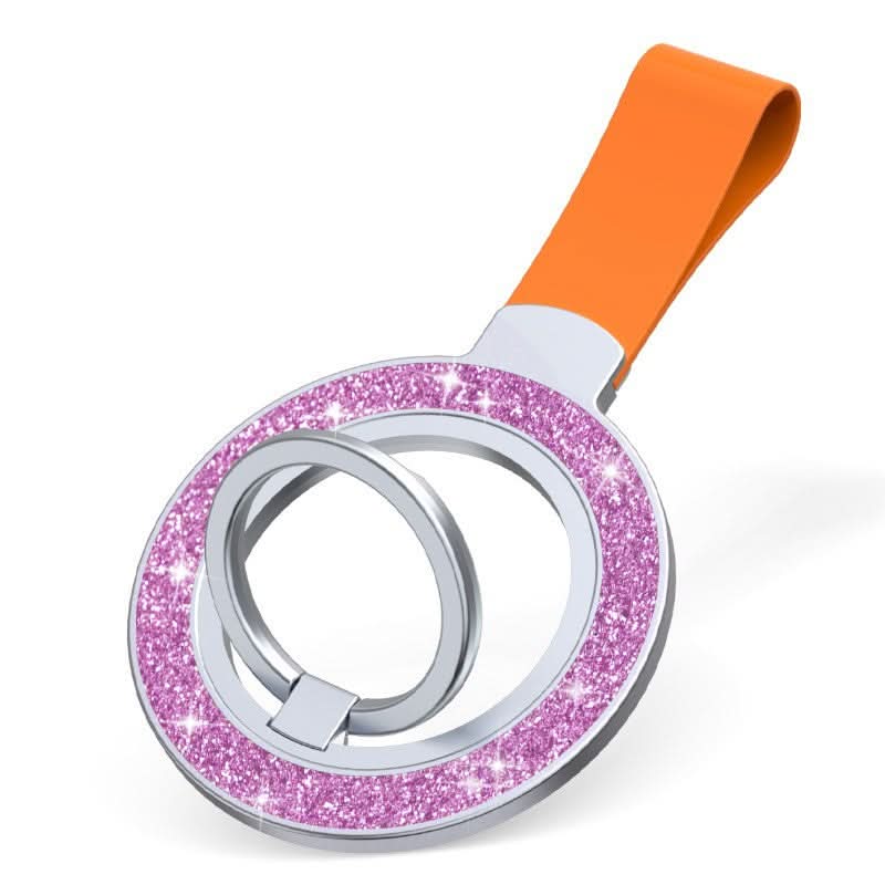 360° Rotating Magnetic Phone Ring Holder – Foldable Stand